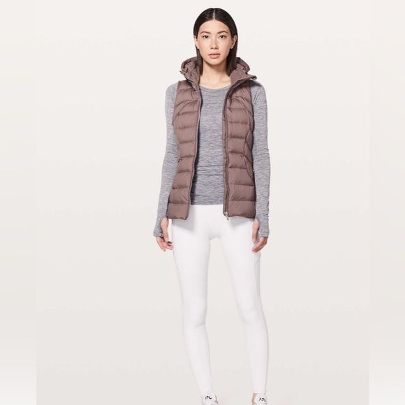 lululemon athletica Jackets & Blazers - Lululemon Pack It Down Vest
Mauve Stone-NWOT-Sz 4
